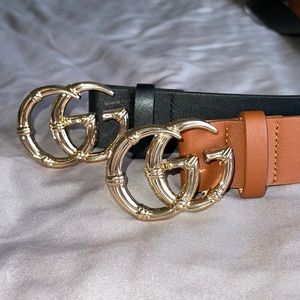 *Pre-Loved* GG inspired belts